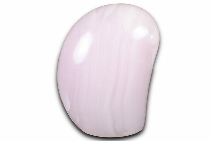 Free-Standing Polished Pink Manganoan Calcite - Fluorescent! #365831